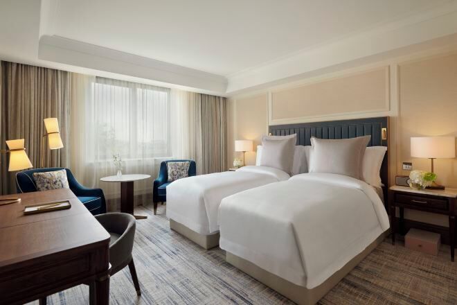 Minibar, in-room safe, desk, blackout curtains