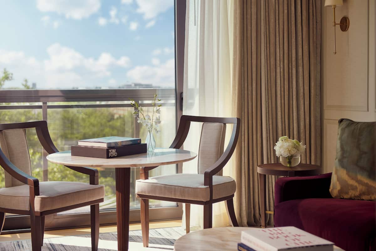 Minibar, in-room safe, desk, blackout curtains