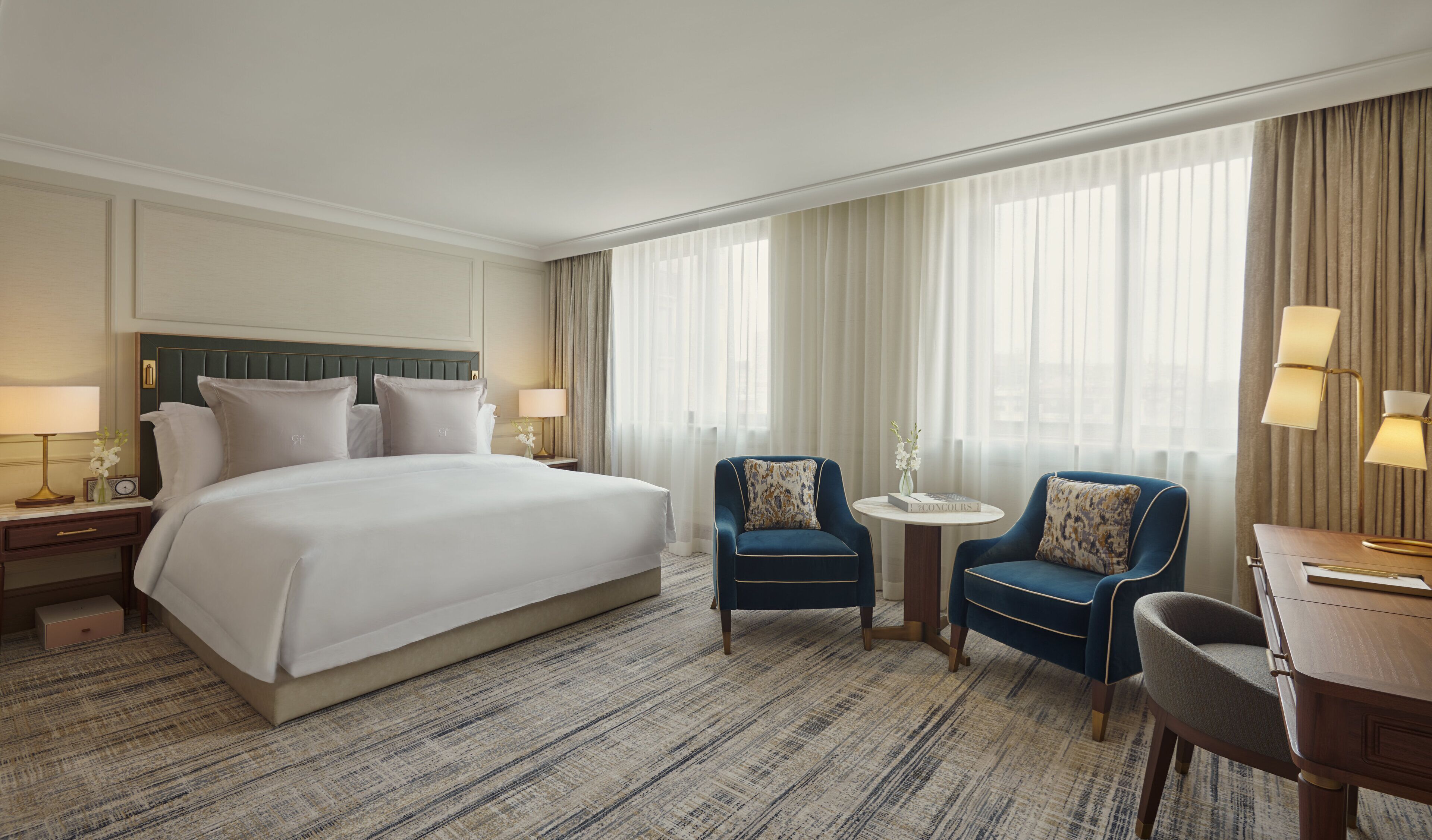 Minibar, in-room safe, desk, blackout drapes