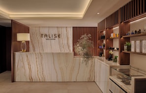 Sauna, hot tub, body treatments, aromatherapy, body wraps, body scrubs