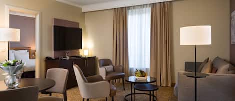 1 chambre, literie de qualité supérieure, bureau