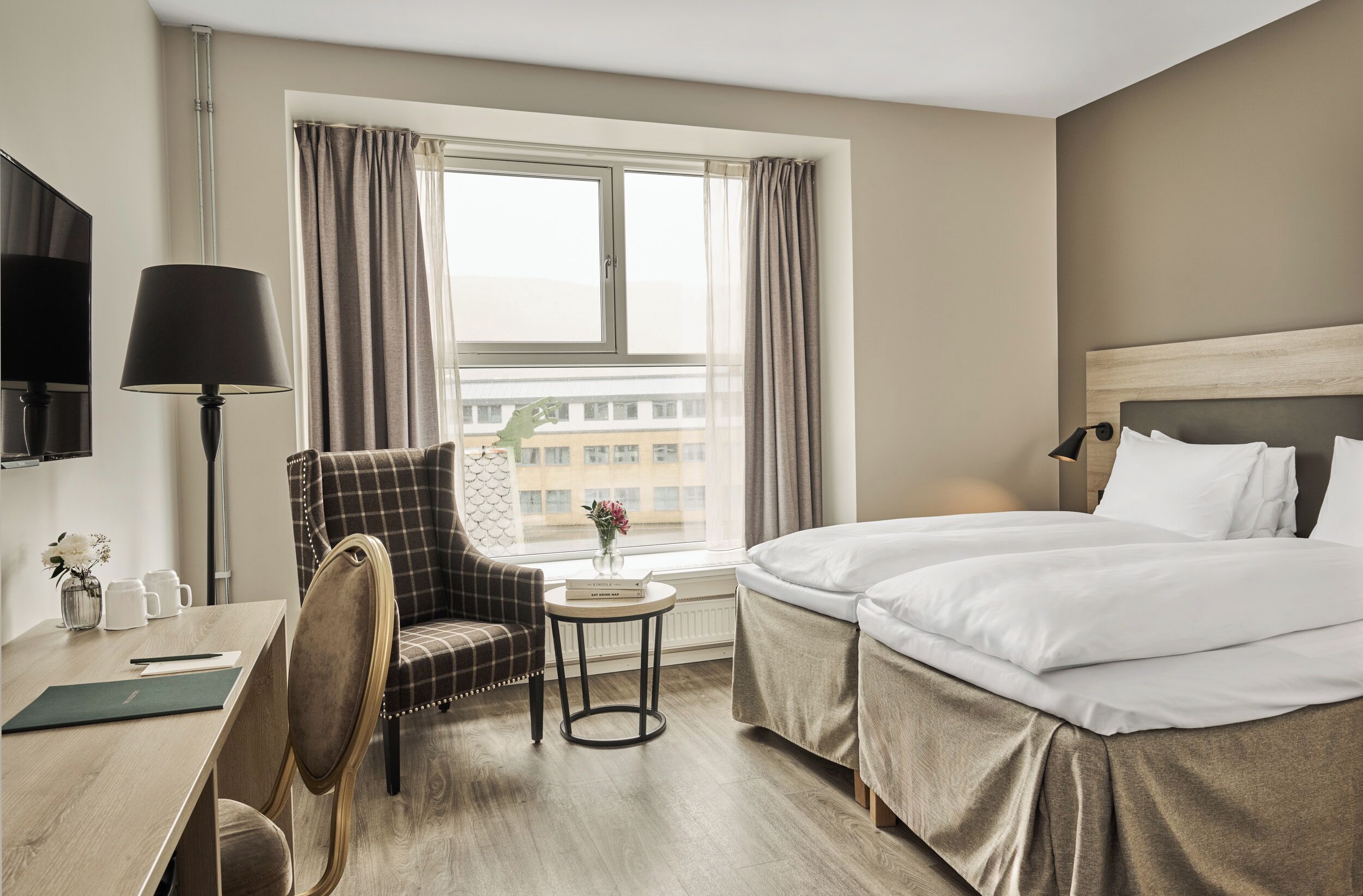 Superior Room (Modern) | Pillowtop beds, desk, free WiFi, bed sheets