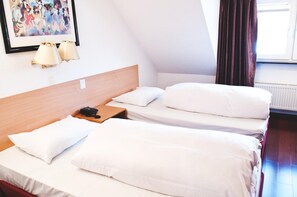 1 chambre, literie hypoallergénique, couette en duvet d'oie