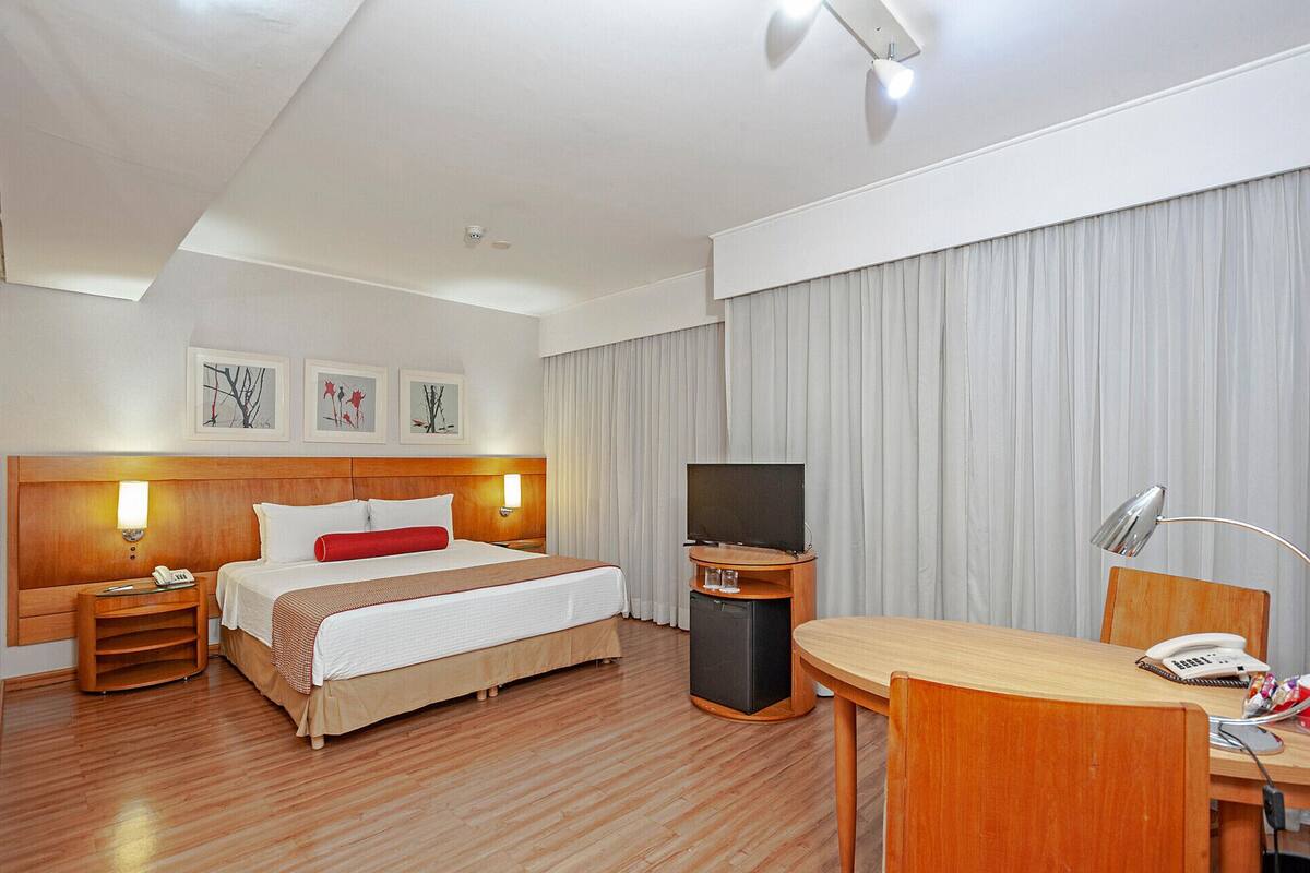 Minibar, in-room safe, desk, blackout drapes