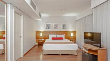 Minibar, in-room safe, desk, blackout drapes
