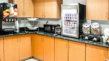 Free buffet breakfast