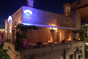 Front of property - evening/night