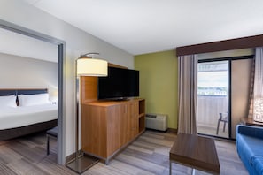 Suite, 1 Bedroom | 1 bedroom, desk, blackout drapes, iron/ironing board