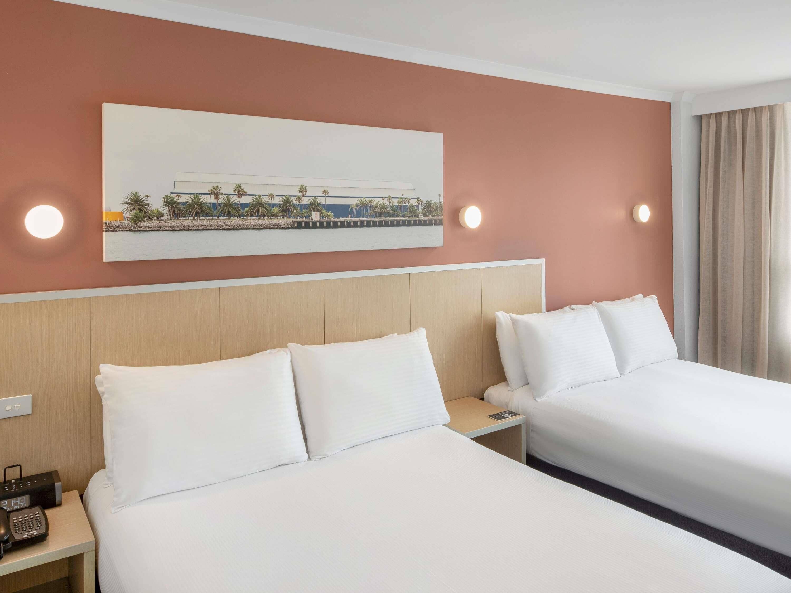 In-room safe, laptop workspace, blackout curtains, iron/ironing board