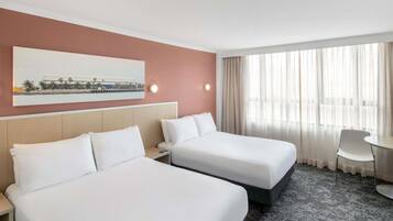 Superior Twin Room, 2 Double Beds | In-room safe, laptop workspace, blackout drapes, iron/ironing board