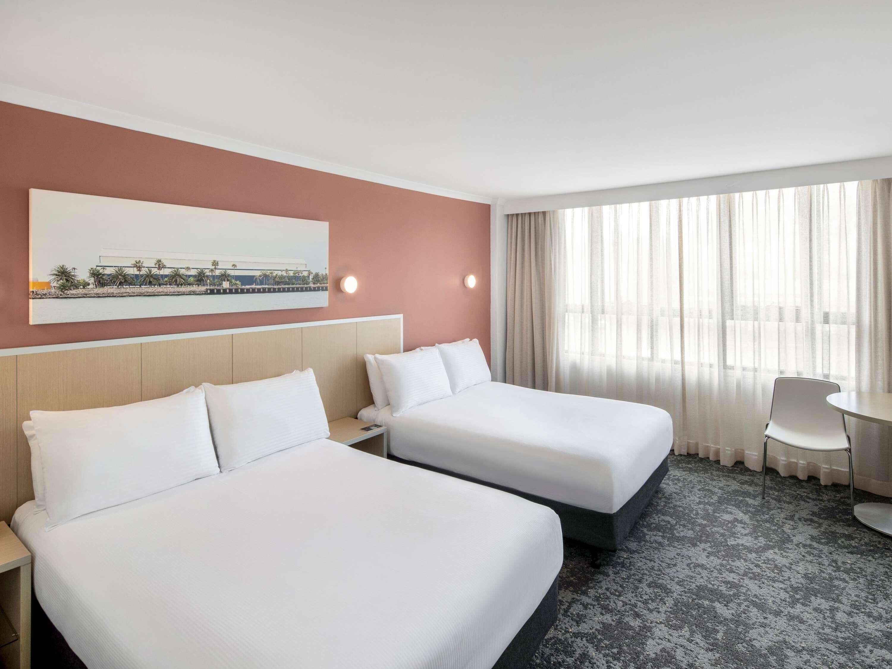 Superior Twin Room, 2 Double Beds | In-room safe, laptop workspace, blackout drapes, iron/ironing board