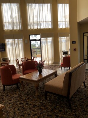Lobby sitting area