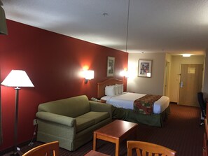 Standard Suite, 1 King Bed, Non Smoking, Refrigerator & Microwave