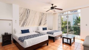 Suite, 2 lits doubles, non-fumeurs, coin cuisine (City View) | Vue de la chambre