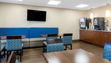 Free daily on-the-go breakfast