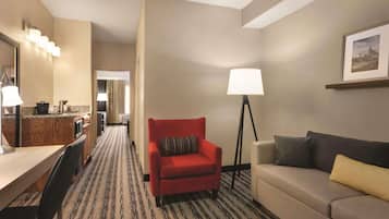 Suite, 1 chambre, non-fumeurs | Literie de qualité supérieure, couette en duvet d'oie, bureau