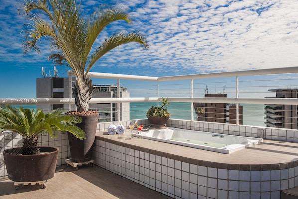 Terrasse sur le toit