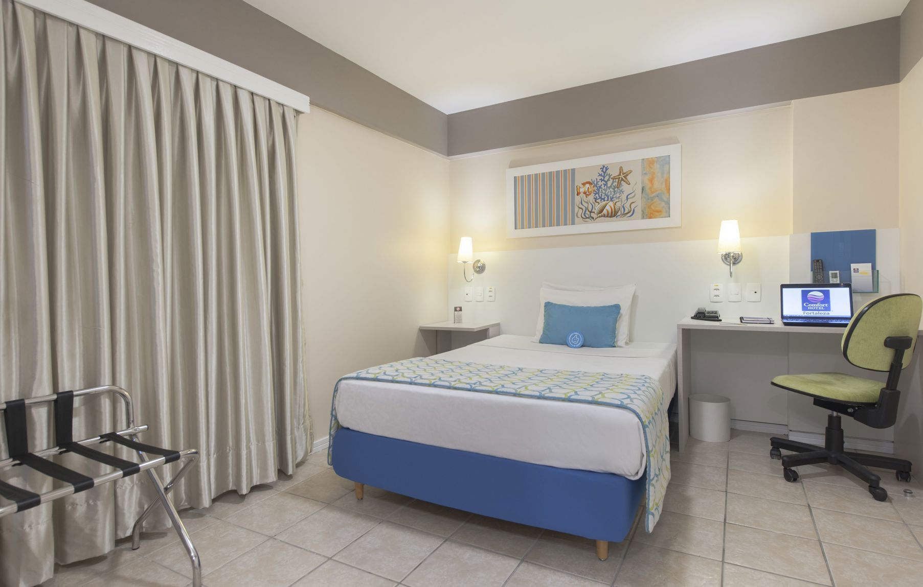 Minibar, in-room safe, desk, laptop workspace