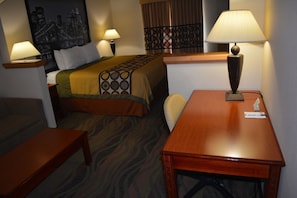 Room, 1 Queen Bed, Accessible, Non Smoking (Mobility) | Desk, iron/ironing board, free cots/infant beds, free WiFi