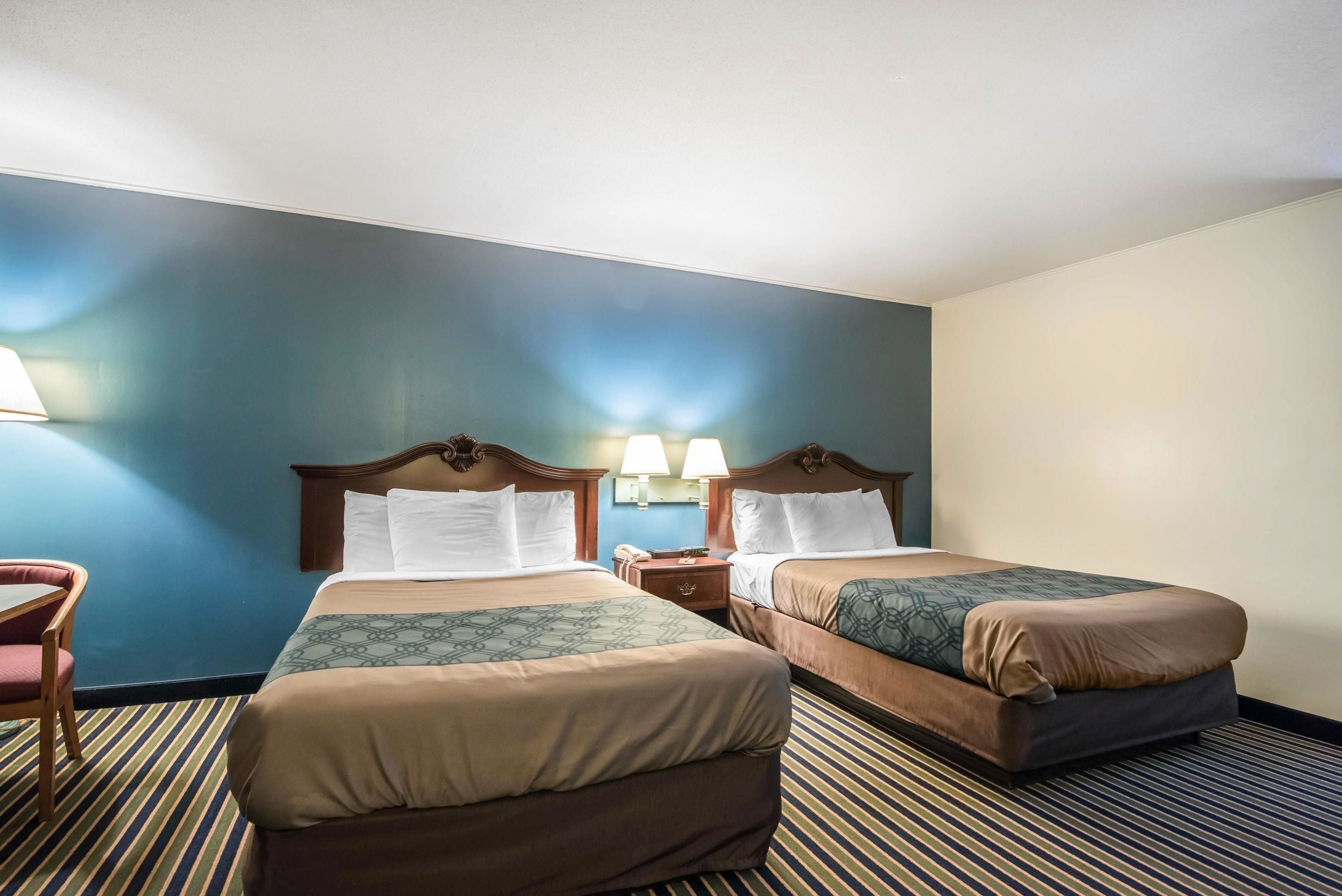 Standard Double Room, 2 Double Beds, Non Smoking | Cribs/infant beds, rollaway beds, free WiFi, bed sheets