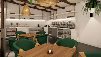 Daily full breakfast (MXN 120 per person)