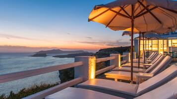 Blick von der Unterkunft