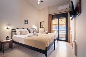 Economy Double or Twin Studio | Schreibtisch, kostenloses WLAN, Bettwäsche