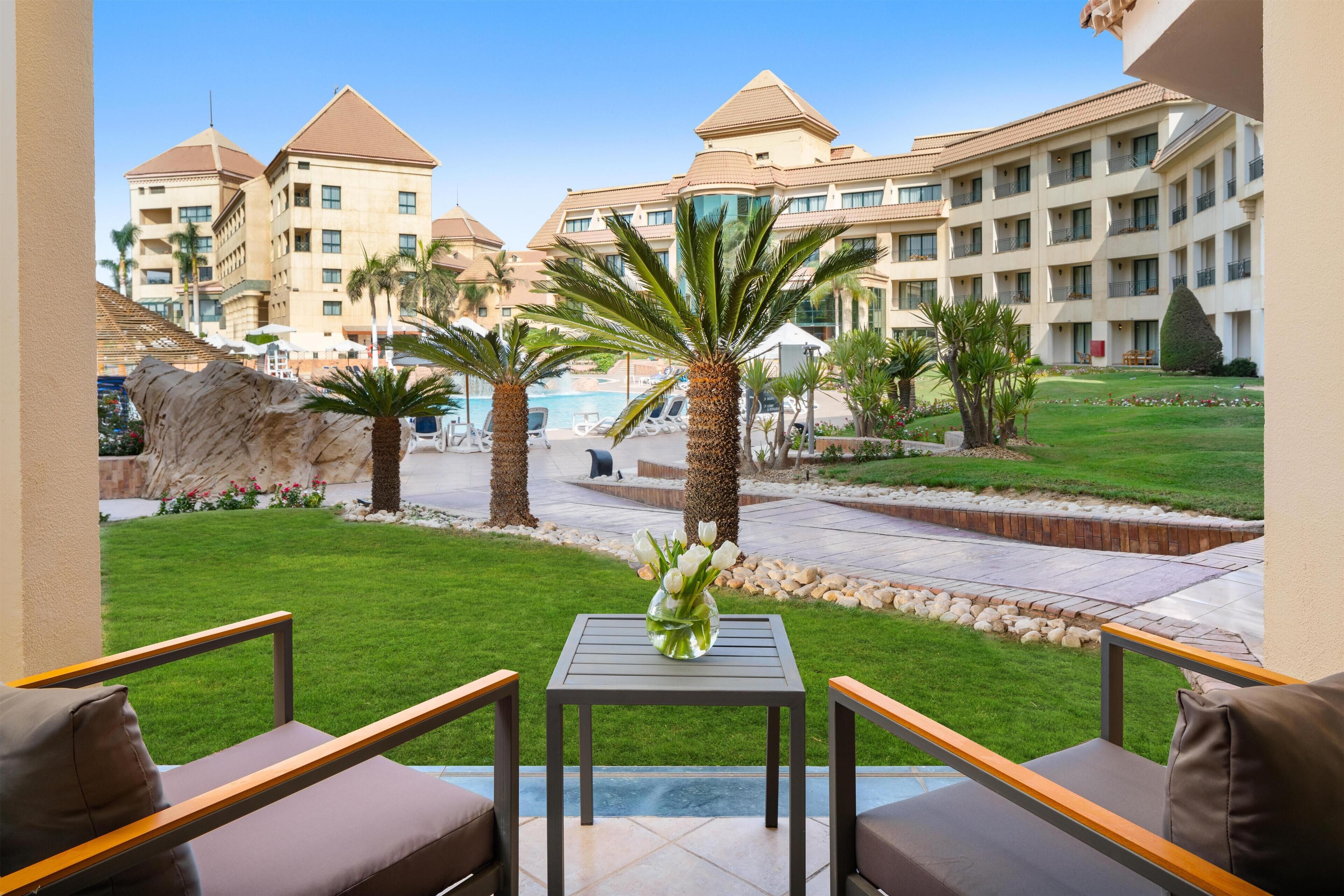 Habitación Deluxe, 1 cama de matrimonio grande (Pool Floor) | Vistas desde la habitación