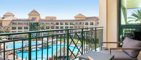 Deluxe Suite, 1 King Bed | Balcony view