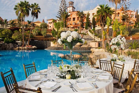 Área de bodas al aire libre