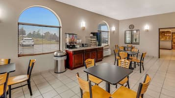 Free continental breakfast