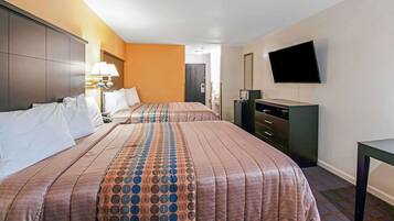 Standardrum - 2 queensize-sängar - icke-rökare | Gratis wi-fi och sängkläder