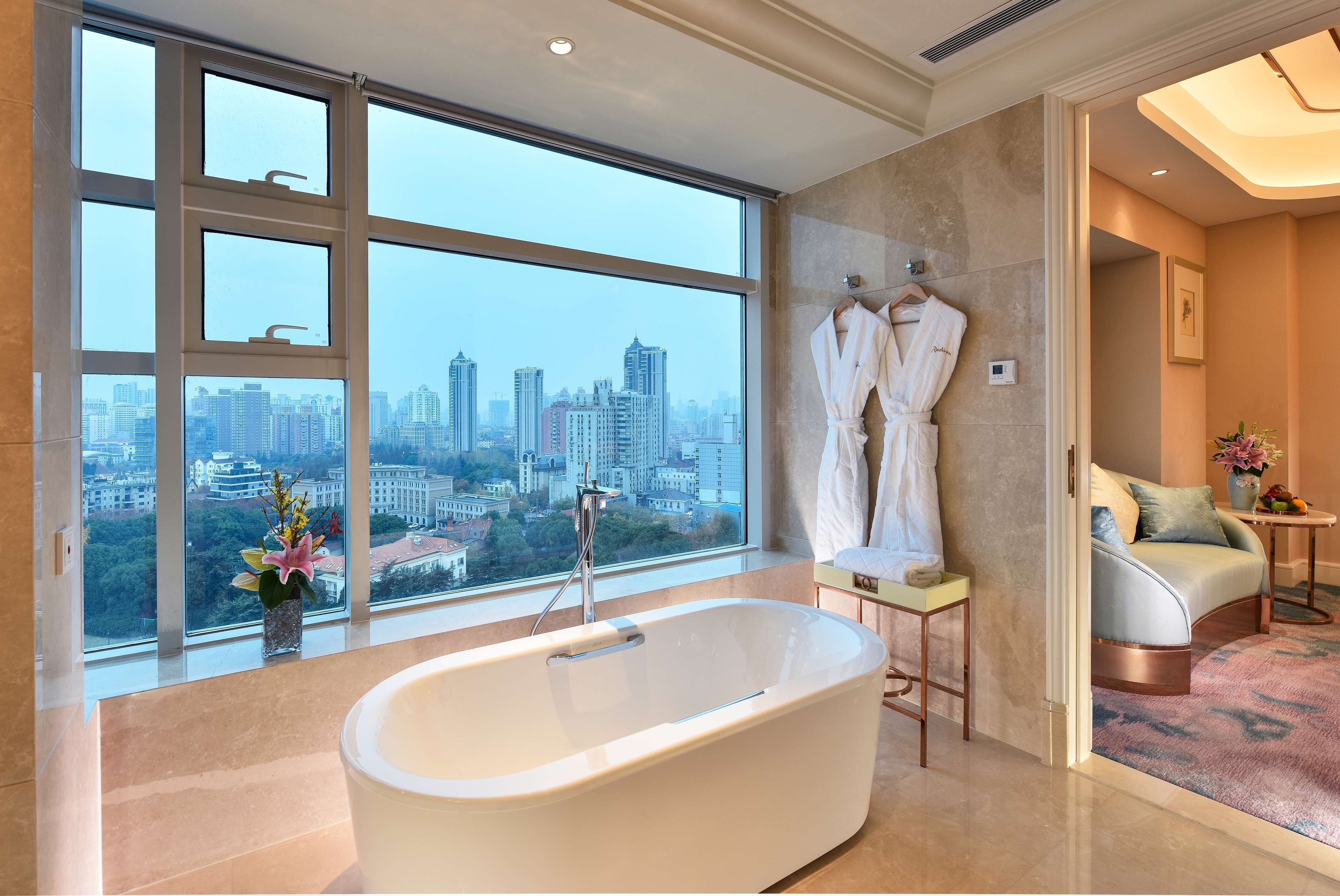 business room (collection) | bathroom | separate bathtub and shower, free toiletries, hair dryer, bathrobes