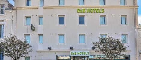 Fassade der Unterkunft