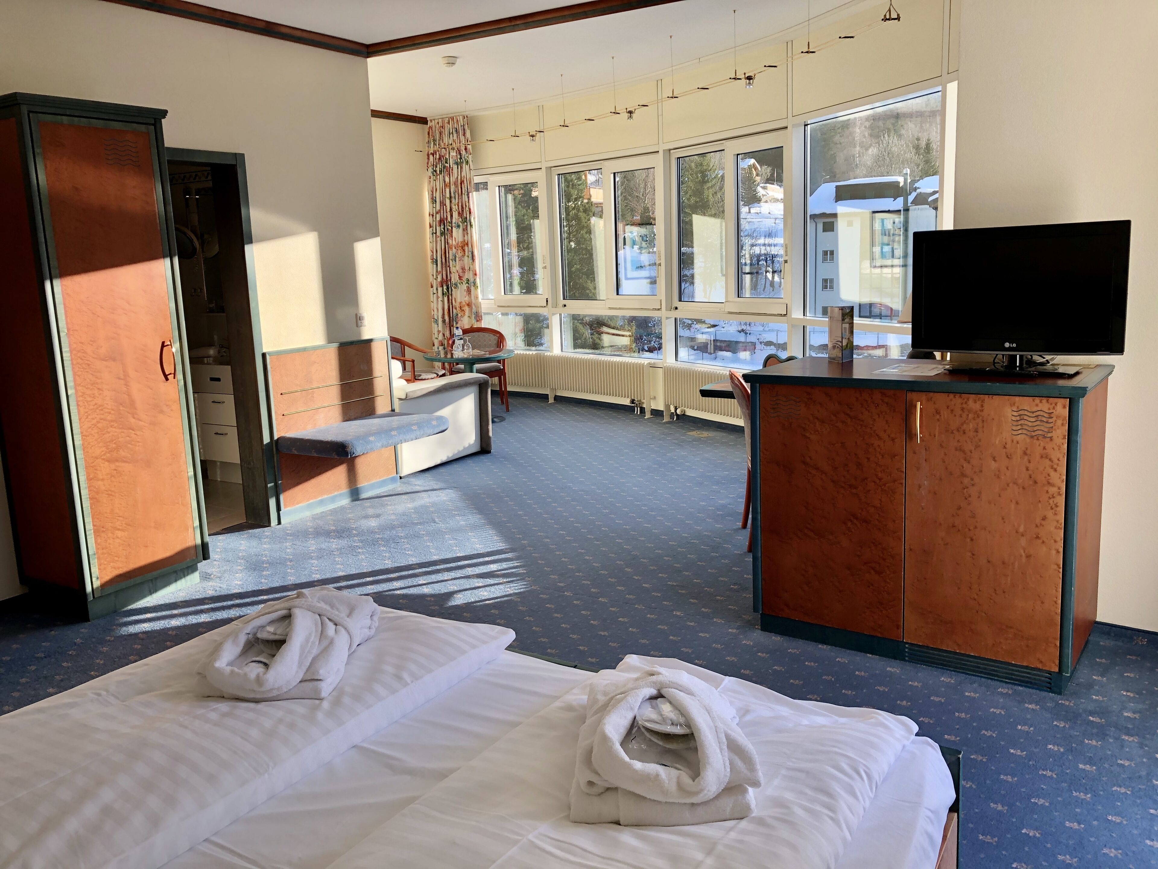 Biancheria da letto ipoallergenica, minibar, una cassaforte in camera