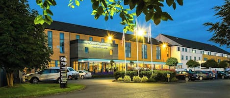 Fachada de la propiedad