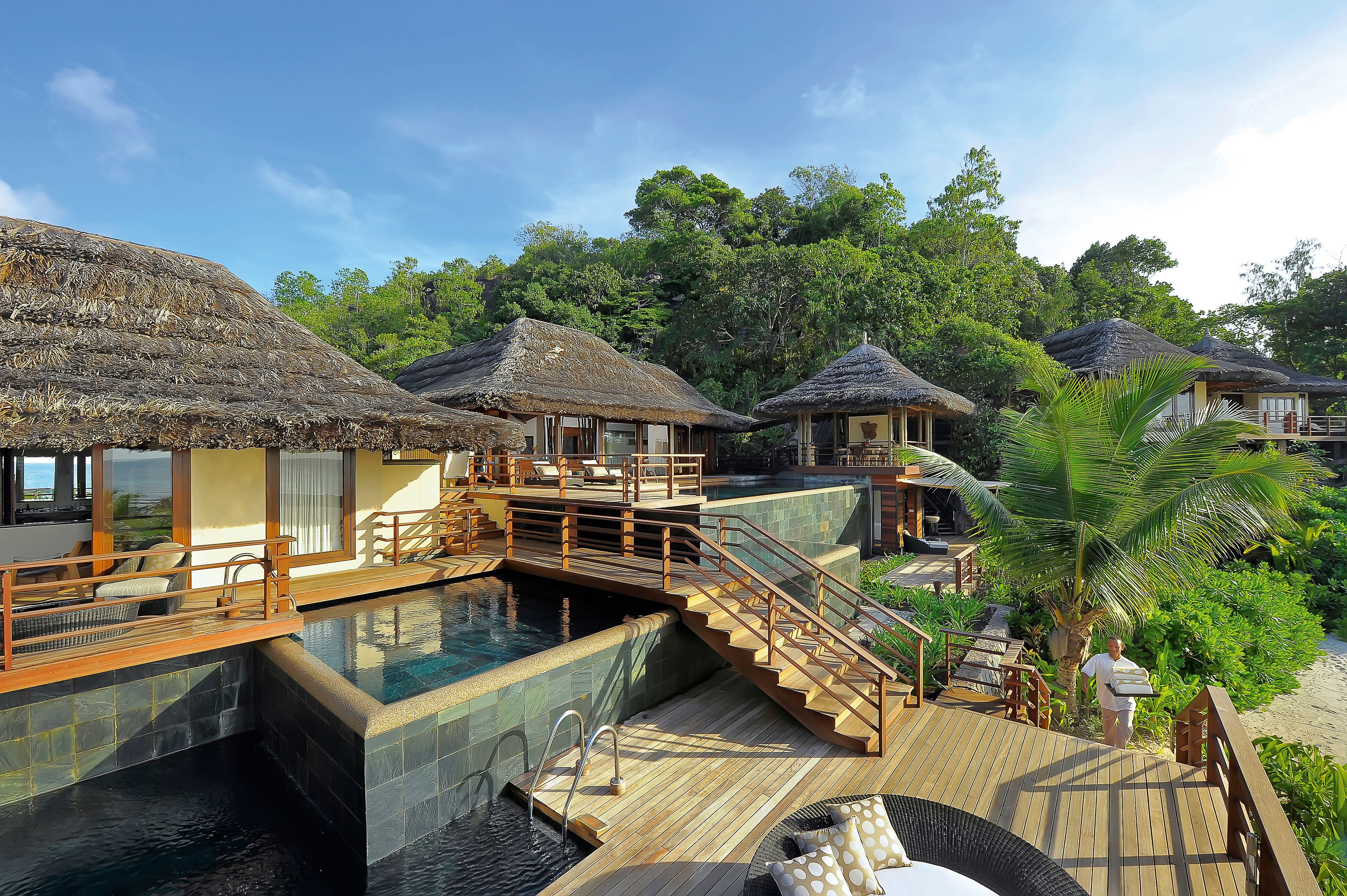 Presidential Villa, 3 Bedrooms, Private Pool, Ocean View | Premium bedding, minibar, in-room safe, desk