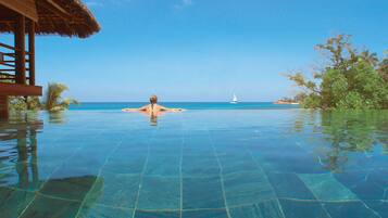 Presidential Villa, 3 Bedrooms, Private Pool, Ocean View | Premium bedding, minibar, in-room safe, individually decorated