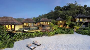 Presidential Villa, 3 Bedrooms, Private Pool, Ocean View | Premium bedding, minibar, in-room safe, individually decorated