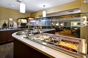 Free daily on-the-go breakfast