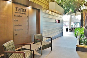 Lobby sitting area