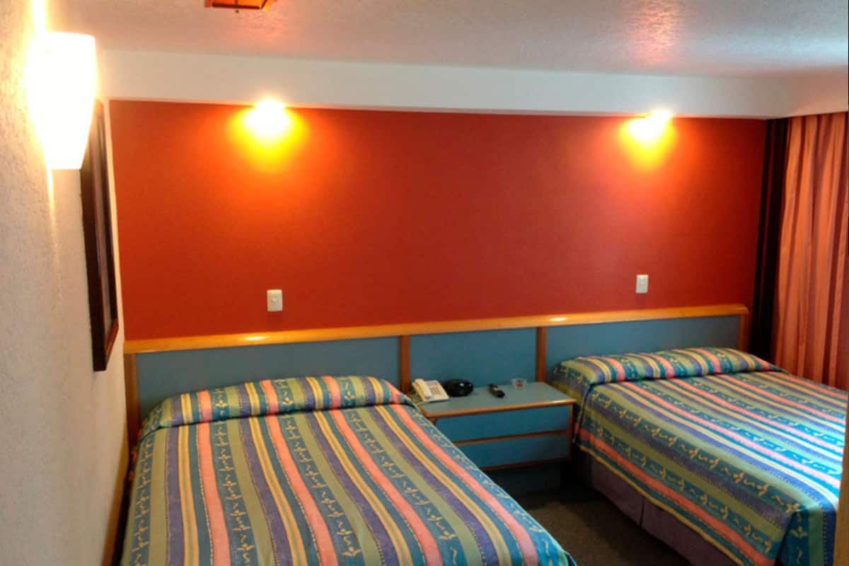 Desk, bed sheets