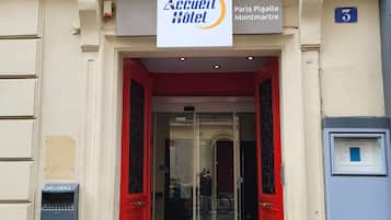 Façade de l’hébergement