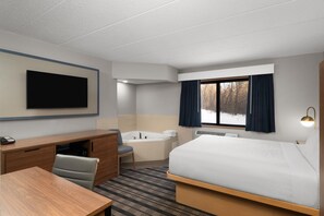 Habitación Deluxe, 1 cama Queen size, para no fumadores | Tina de hidromasaje