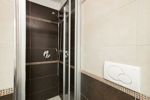 Economy Double Room (with French Bed) | Down comforters, in-room safe, desk, laptop workspace