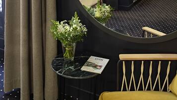 Premium bedding, pillowtop beds, in-room safe, desk