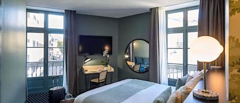 Premium bedding, pillow-top beds, in-room safe, desk