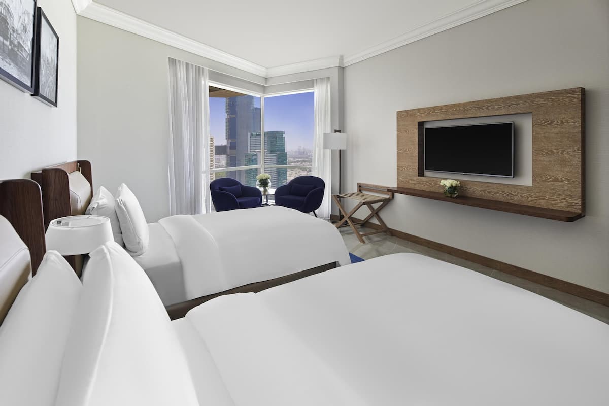 Fairmont, Chambre avec lits jumeaux, 2 lits une place, non-fumeurs | 1 chambre, literie de qualité supérieure, minibar
