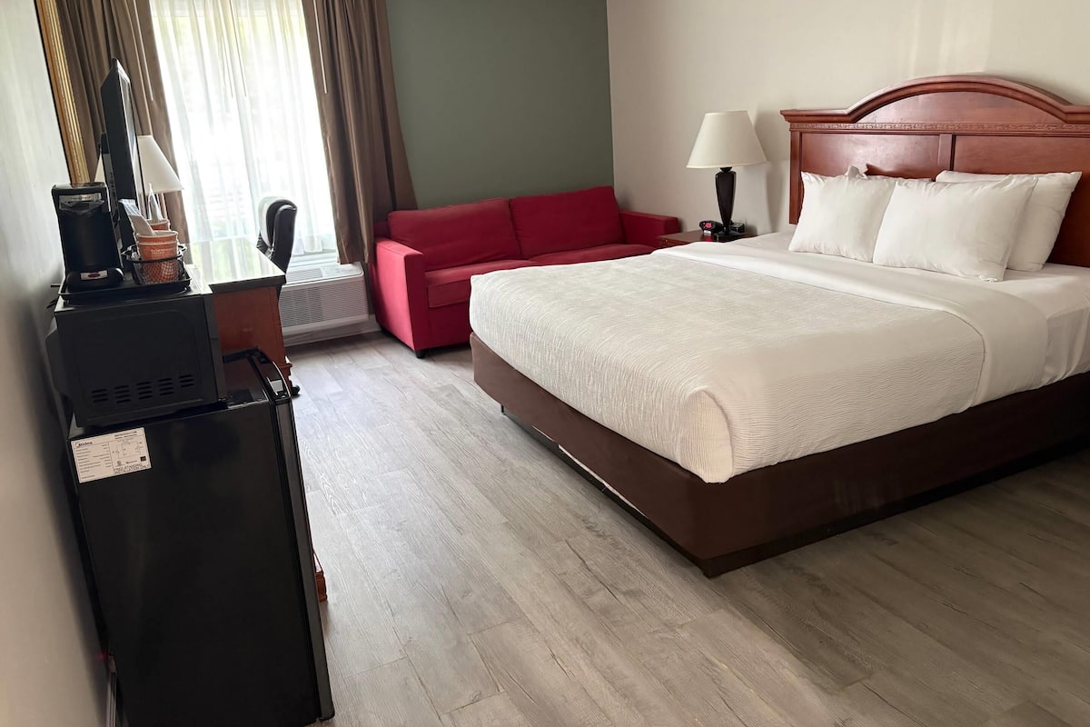 Room, 1 King Bed, Non Smoking ( Upgrade) | In-room safe, individually furnished, desk, laptop workspace