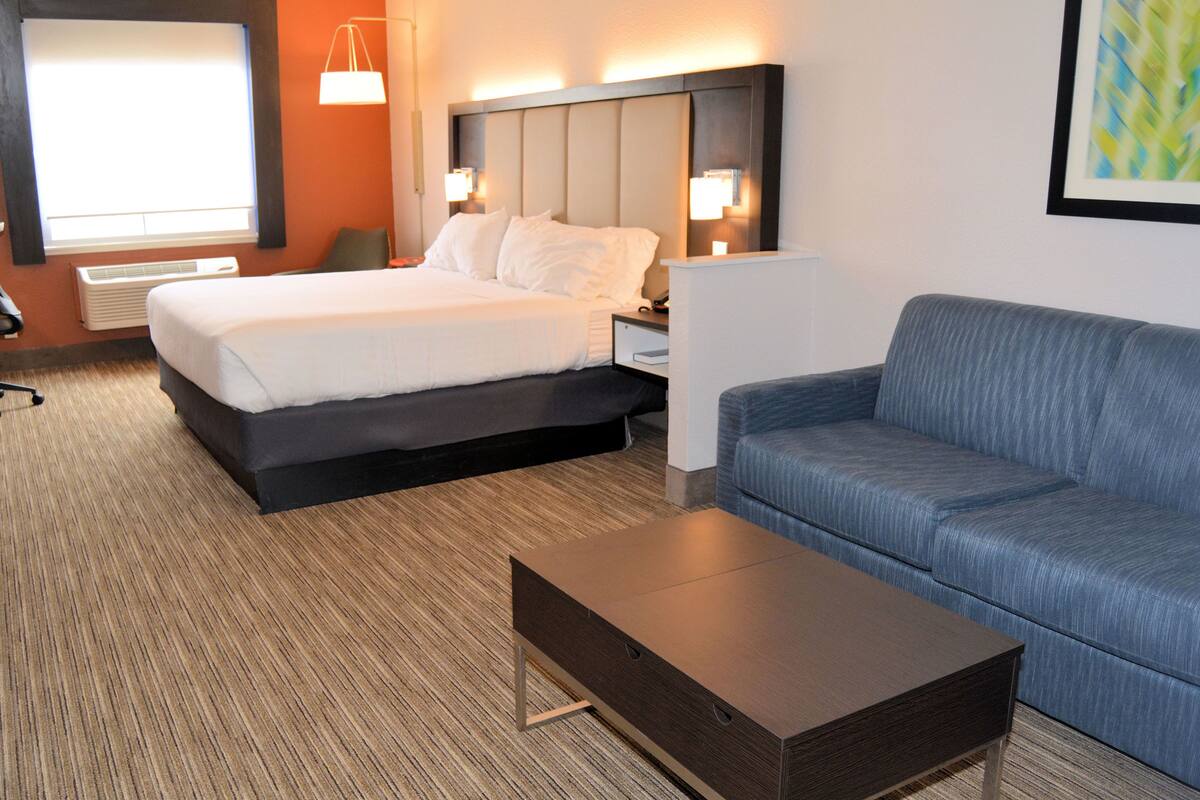 suite, 1 king bed, accessible (mobility) | in-room safe, desk, iron/ironing board, free wifi